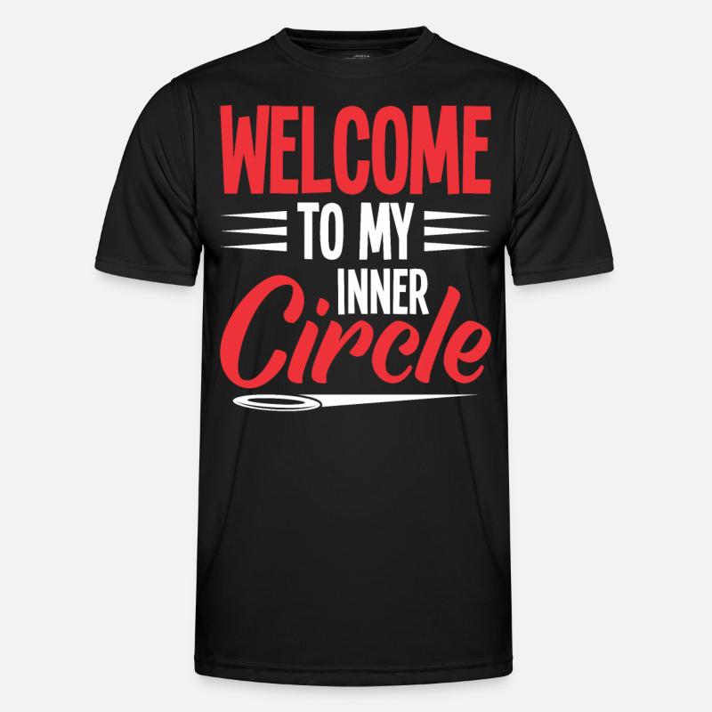 Diskuswurf Diskuswerfer Leichtathletik Diskus Männer Funktions-T-Shirt