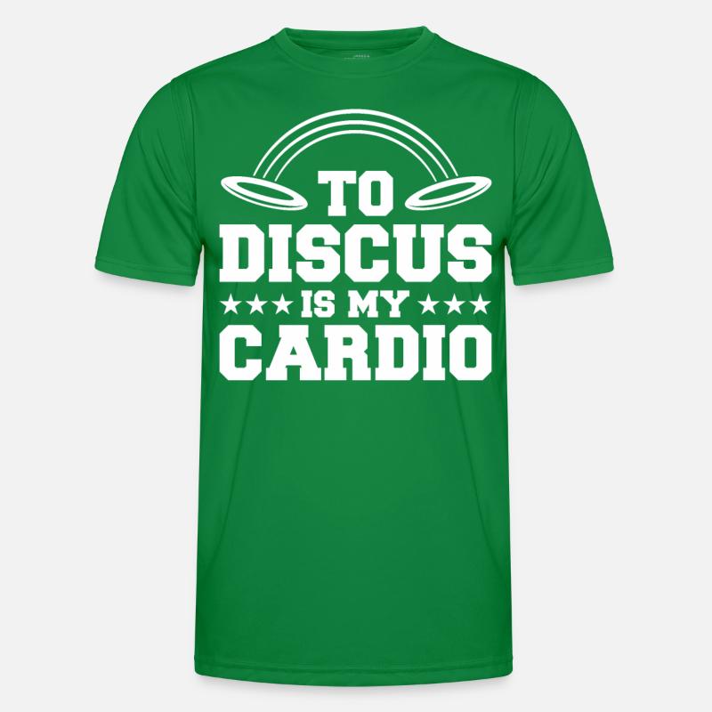 Diskuswurf Diskuswerfer Leichtathletik Diskus Männer Funktions-T-Shirt