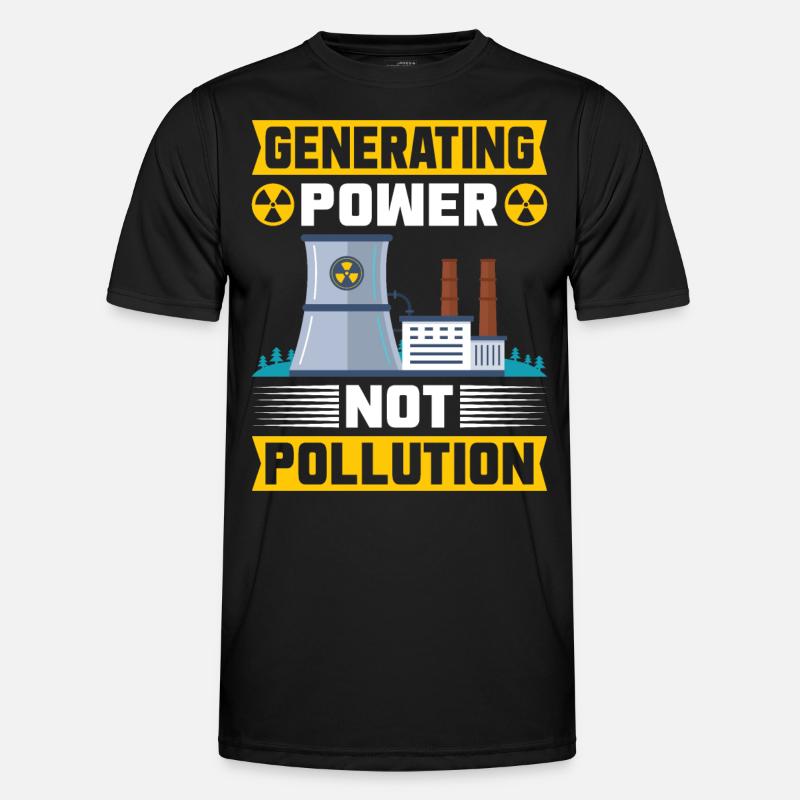 Nuclear Engineer Nuclear Technology Nuclear Energy Men's Functional T-Shirt