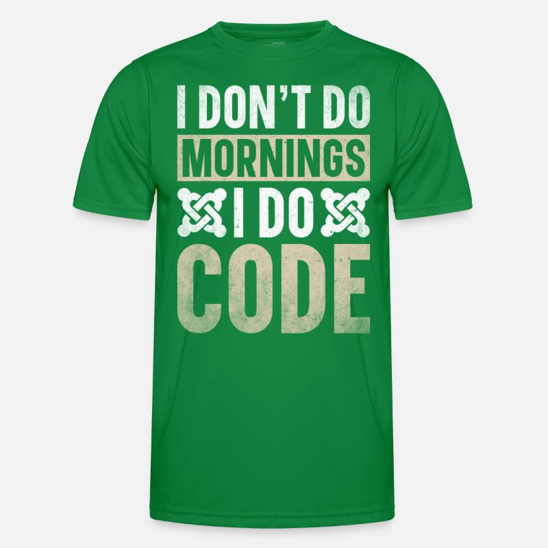 Programmierer Informatiker Computer Nerd Geschenk Männer Funktions-T-Shirt