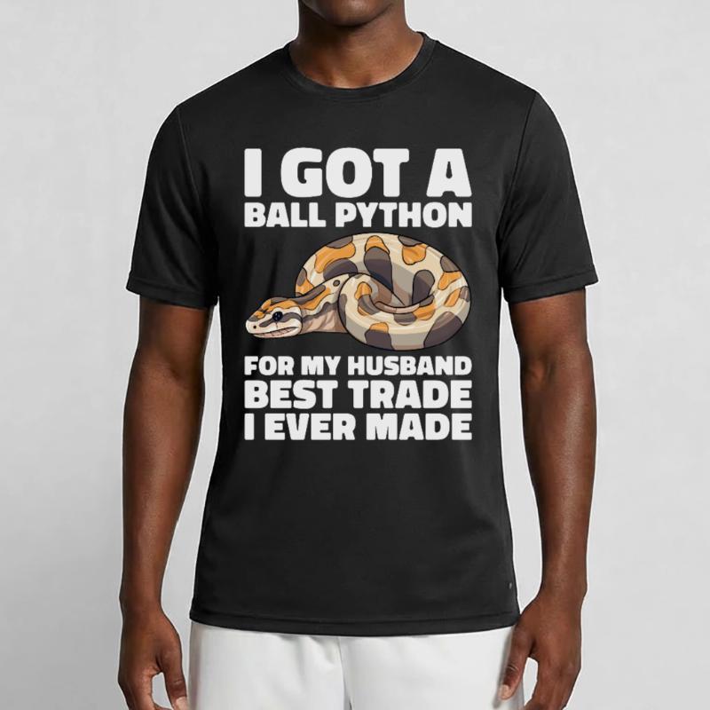Boule de banane Python Herpétologiste Boule de corail T-shirt sport Homme