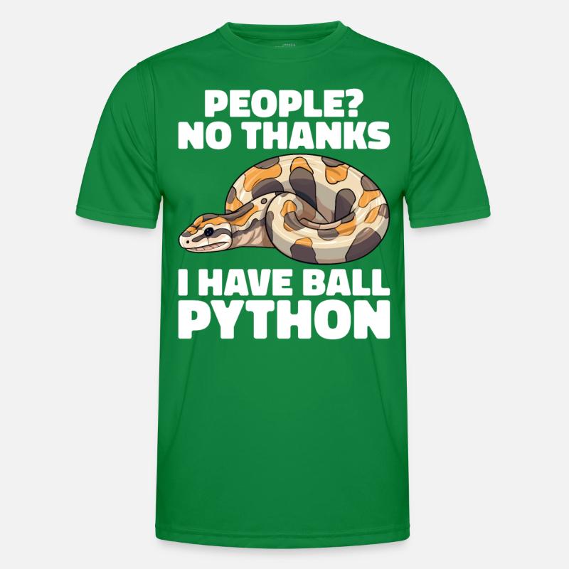 Boule de banane Python Herpétologiste Boule de corail T-shirt sport Homme