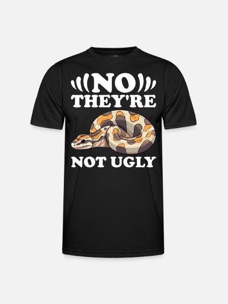 Banana Ball Python Herpetologist Coral Ball - Männer Funktions-T-Shirt - Schwarz