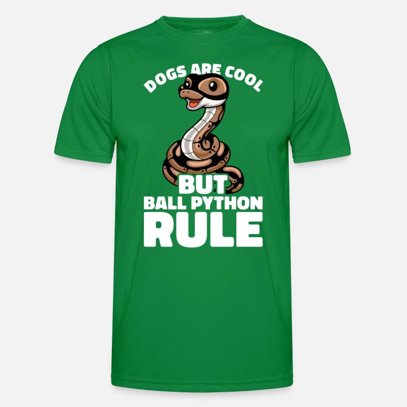 Boule de banane Python Herpétologiste Boule de corail T-shirt sport Homme