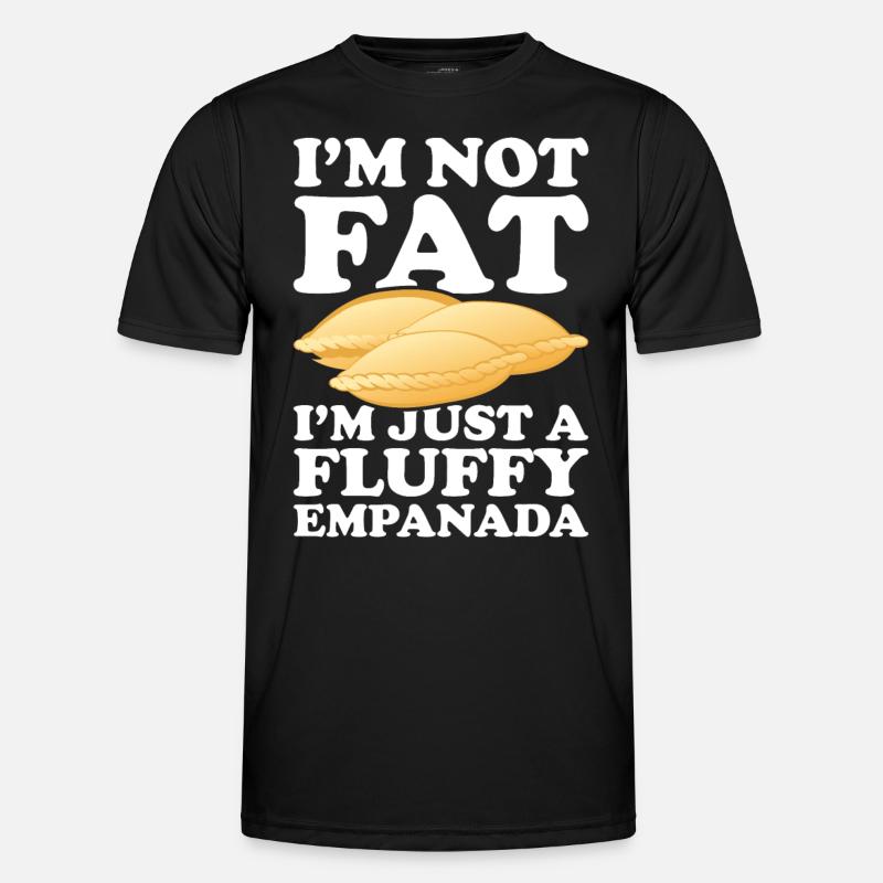 Empanada Spanish Dumpling Mexican - Men's Functional T-Shirt - black