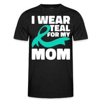 Awareness of Addiction Prevention Addiction - Men's Functional T-Shirt - black - Front - AI Model Male 178 dark (178cm)