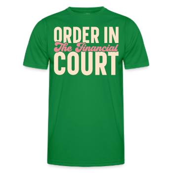 Comptabilité Comptable Financier Profession de comptable - T-shirt sport Homme - vert - Devant - AI Model Male 178 dark (178cm)