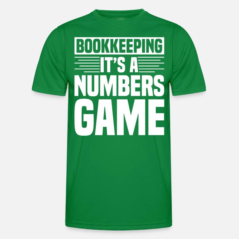 Comptabilité Comptable Financier Profession de comptable T-shirt sport Homme