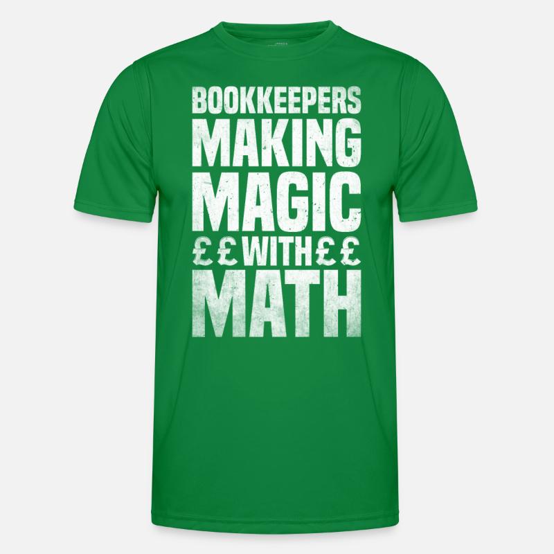 Comptabilité Comptable Financier Profession de comptable T-shirt sport Homme