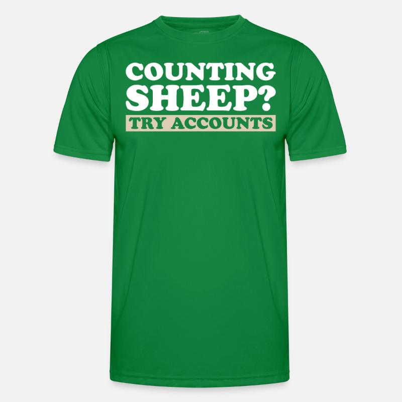 Comptabilité Comptable Financier Profession de comptable T-shirt sport Homme