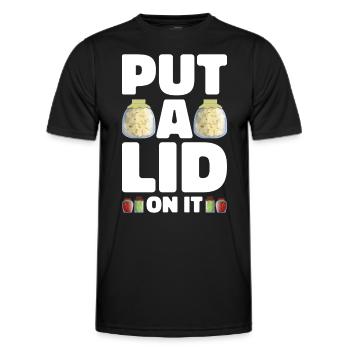 Canning Canning Canning - Men's Functional T-Shirt - black - Front - AI Model Male 178 dark (178cm)