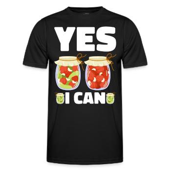 Canning Canning Canning - Men's Functional T-Shirt - black - Front - AI Model Male 178 dark (178cm)
