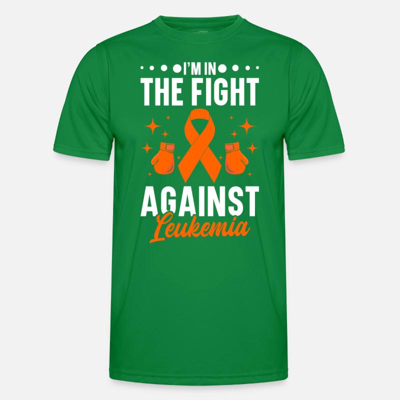 Leukämie Bewusstsein Blutkrebs Bekämpfung Männer Funktions-T-Shirt