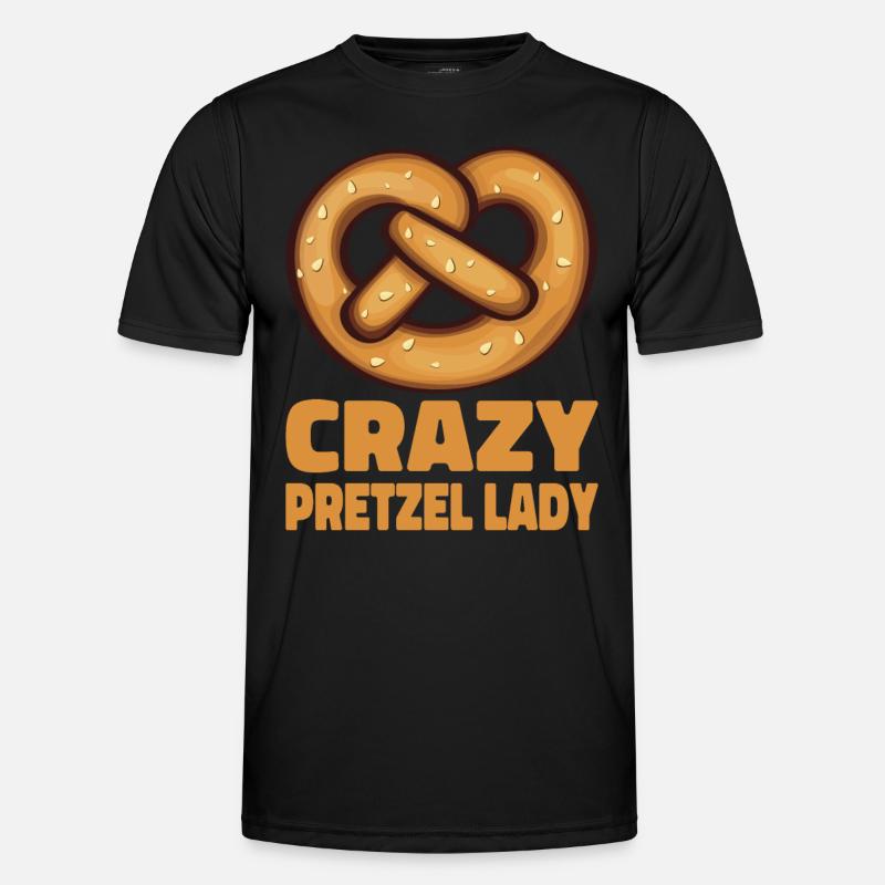 Bretzel Brezeln Bäcker Backwaren Männer Funktions-T-Shirt
