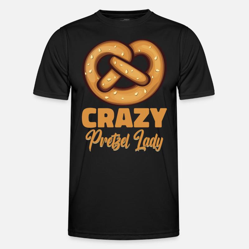 Bretzel Brezeln Bäcker Backwaren Männer Funktions-T-Shirt