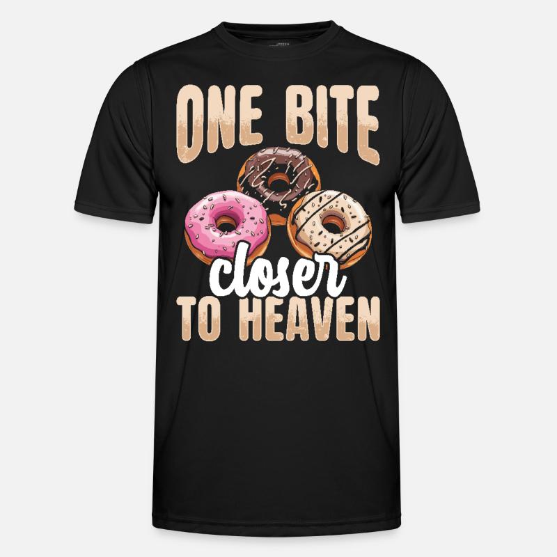 Donuts Donut - Men's Functional T-Shirt - black