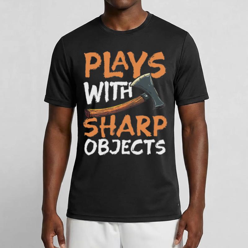 Axe Throwing Axe Thrower Axe Throwing Men's Functional T-Shirt