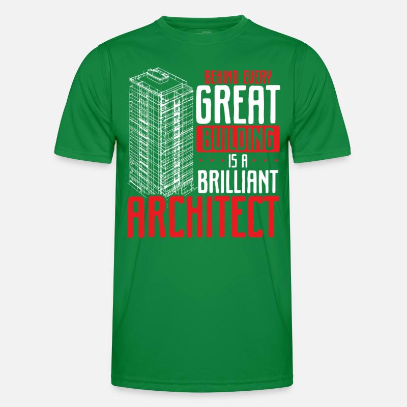 Architecte Architecture Cadeau Étudiant en architecture T-shirt sport Homme