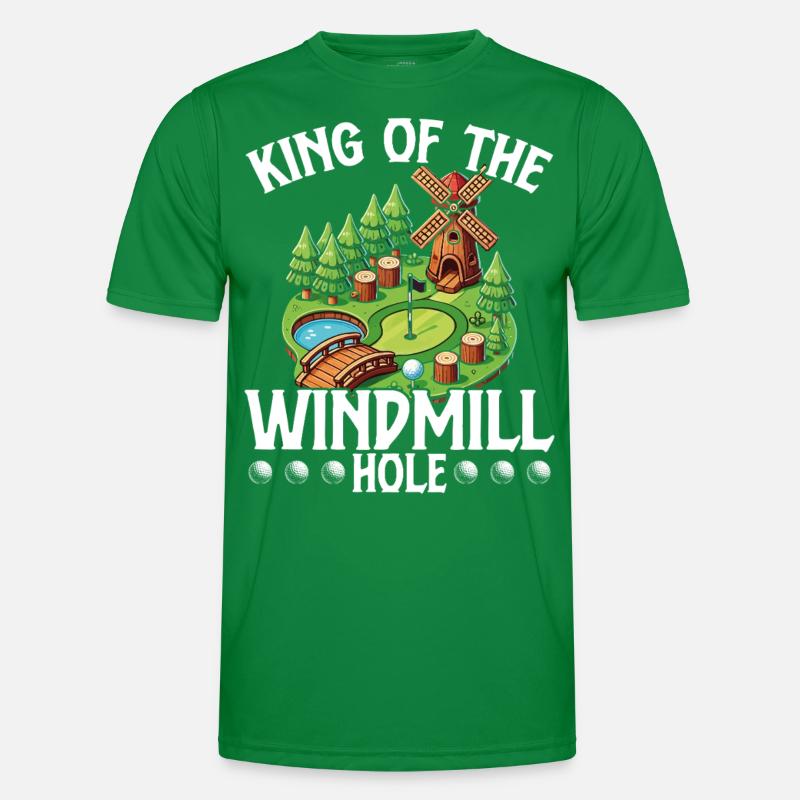 Golf Golf Golfer Golf Course Men's Functional T-Shirt