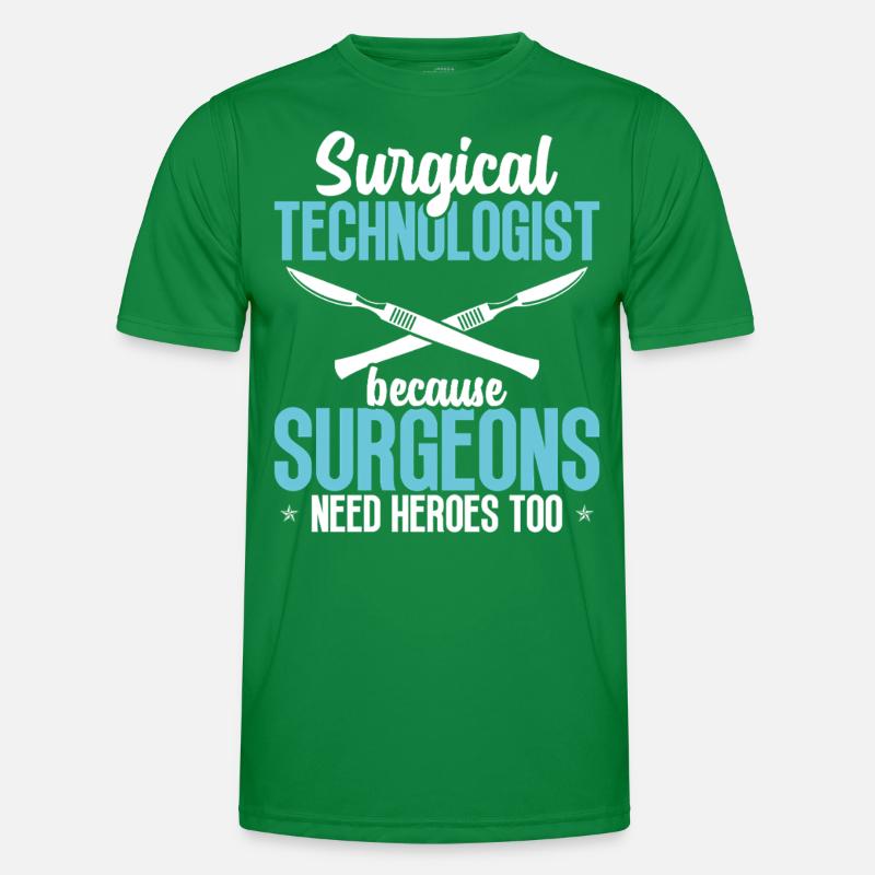 Surgical Technician Surgical Technologist Men's Functional T-Shirt