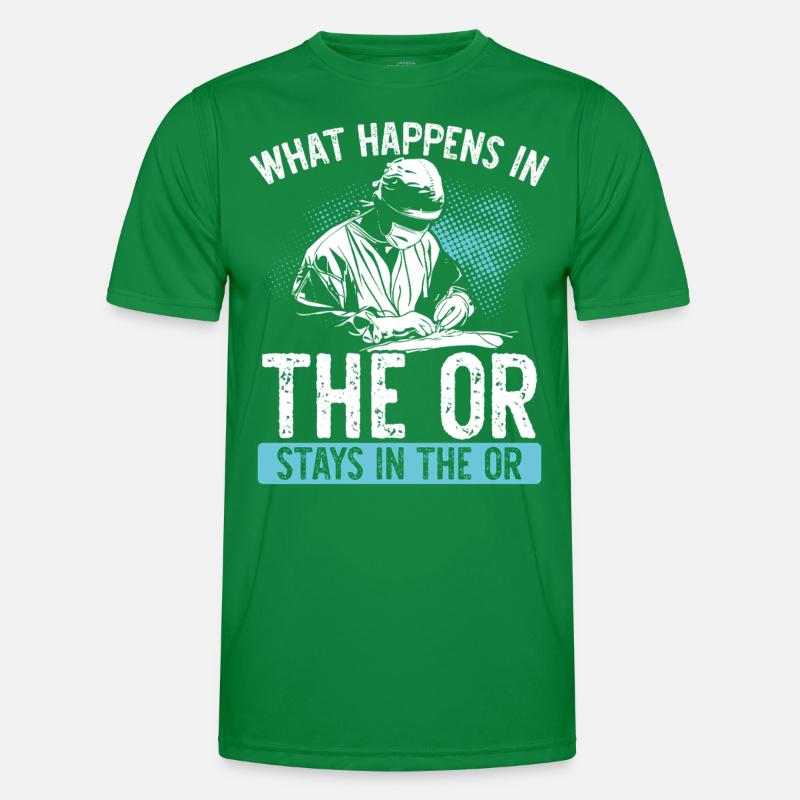 Chirurgischer Techniker Chirurgischer Technologe Männer Funktions-T-Shirt