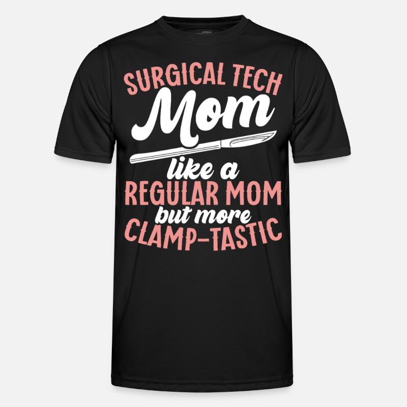 Surgical Technician Surgical Technologist - Men's Functional T-Shirt - black