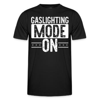 Allume-gaz - T-shirt sport Homme - noir - Devant - AI Model Male 178 dark (178cm)