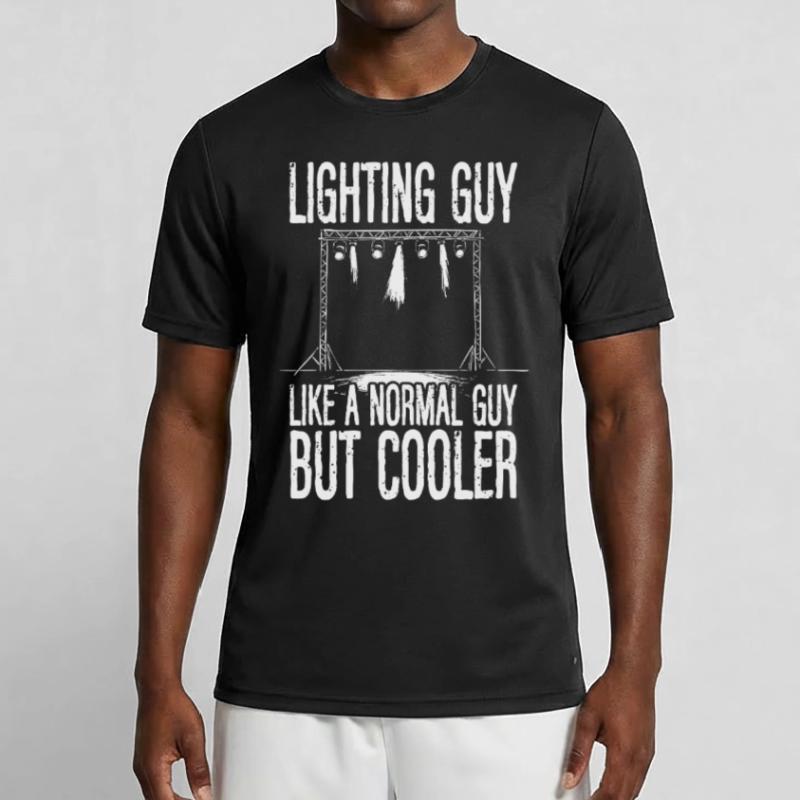 Technicien d’éclairage Technicien d’éclairage Technique d’éclairage T-shirt sport Homme
