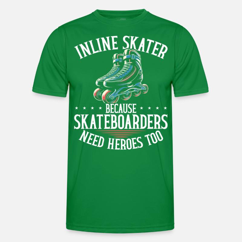 Patins à roues alignées Rollers Patins à roues alignées T-shirt sport Homme