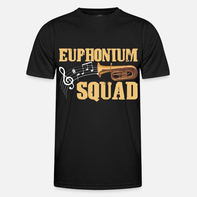 Euphonium Euphonium Player Brass Euphonist - Men's Functional T-Shirt - black