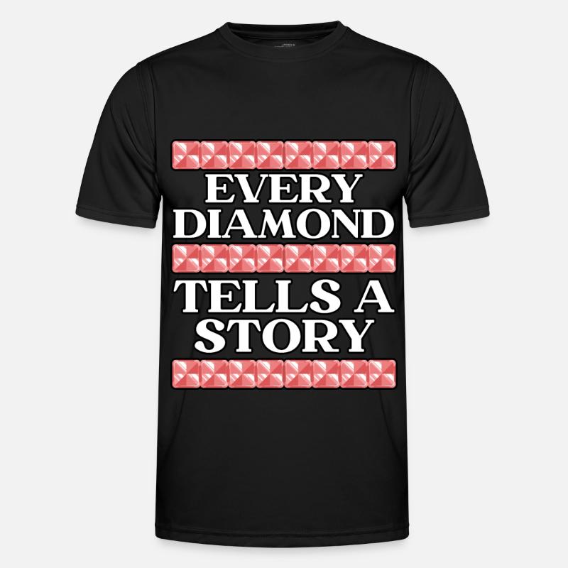 Diamond Painting Tools Diamond Painter - Men's Functional T-Shirt - black