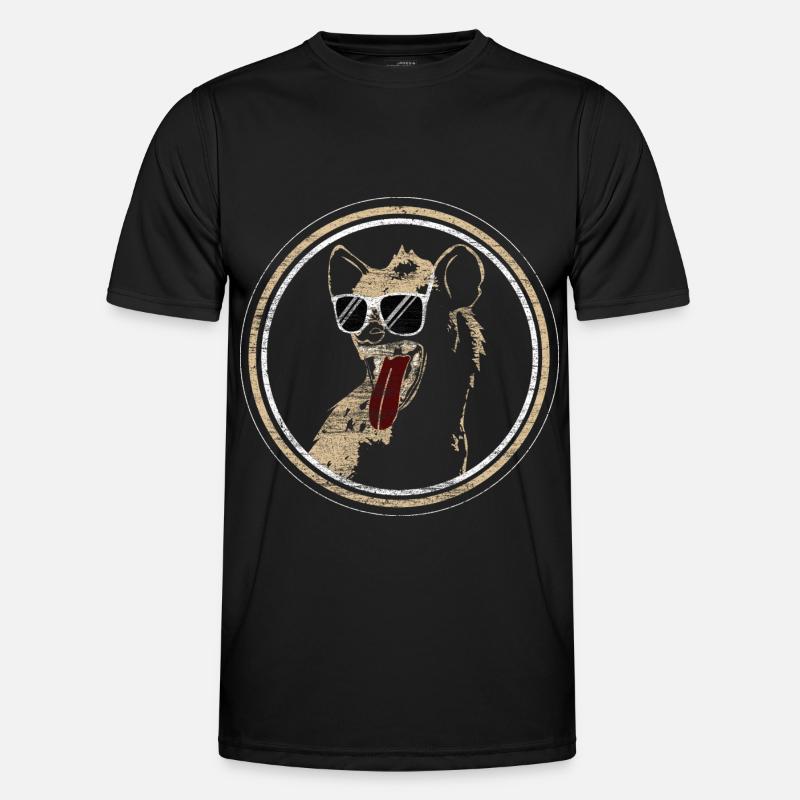 Hyena Laughing Predator Men's Functional T-Shirt