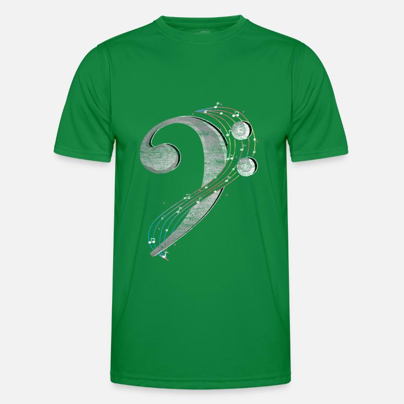 Clé de basse choeur idée cadeau T-shirt sport Homme