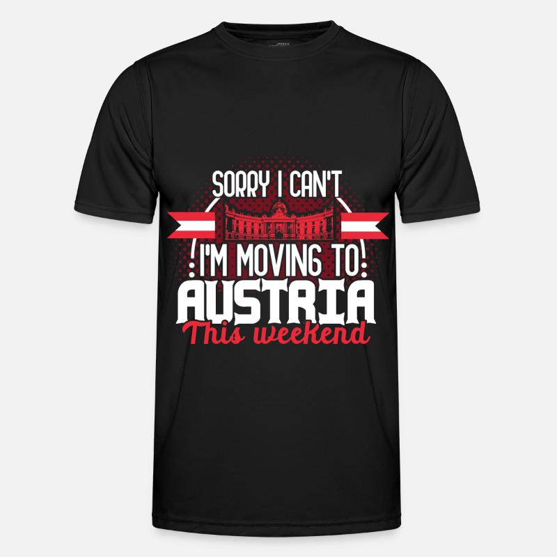 Austria Roots Gift - Men's Functional T-Shirt - black