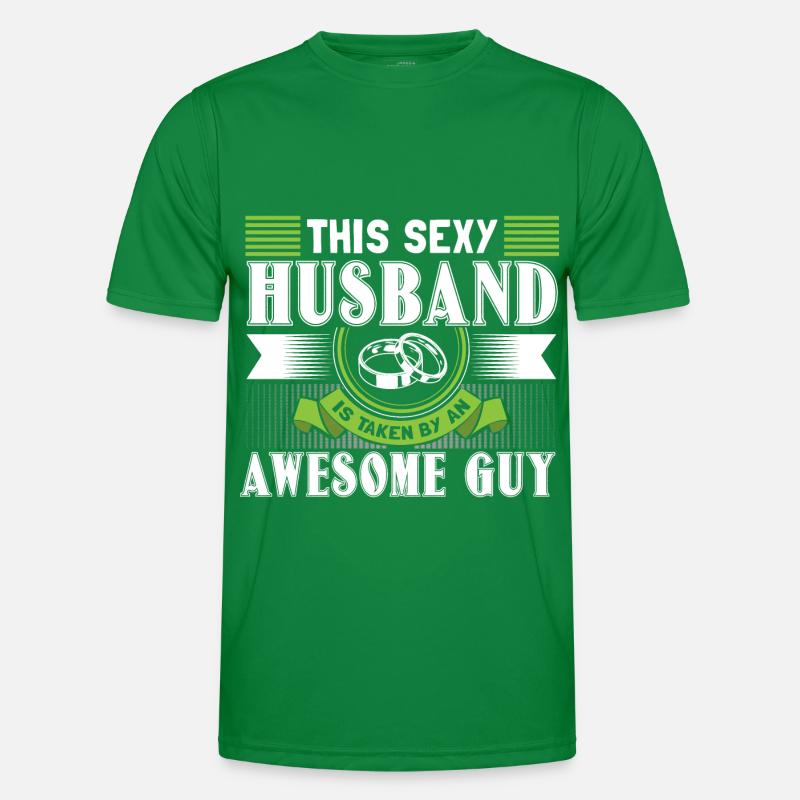 Homo Ehe Ehemänner Geschenk Männer Funktions-T-Shirt