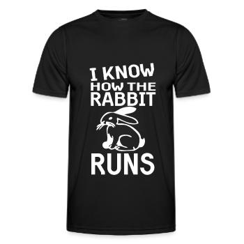 Proverbe Denglisch cadeau de proverbe - T-shirt sport Homme - noir - Devant - AI Model Male 178 dark (178cm)