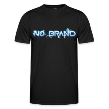 Pas de style Brand Lightning - T-shirt sport Homme - noir - Devant - AI Model Male 178 dark (178cm)