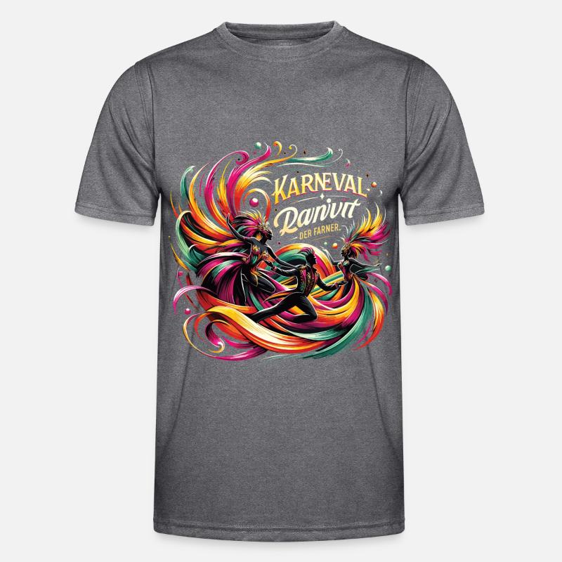 Karneval dance alaaf Männer Funktions-T-Shirt
