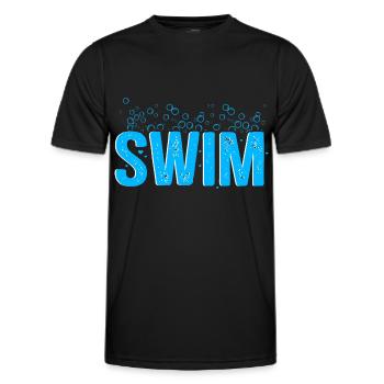 Nager - T-shirt sport Homme - noir - Devant - AI Model Male 178 dark (178cm)
