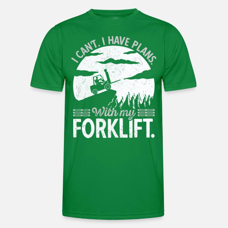 Forklift driver Forklift forklift driver Warehouseman Men's Functional T-Shirt