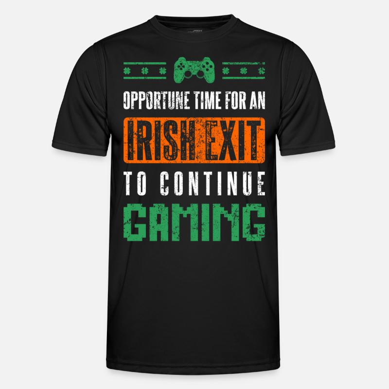 Irish Exit continuera à jouer à la Saint-Patrick T-shirt sport Homme