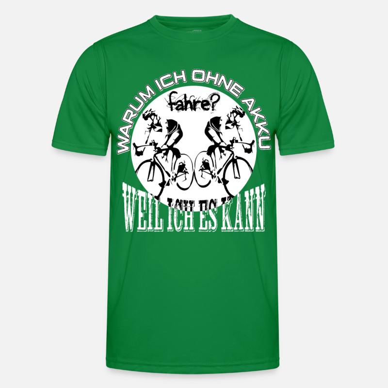 Why I drive without a battery because I know Men's Functional T-Shirt