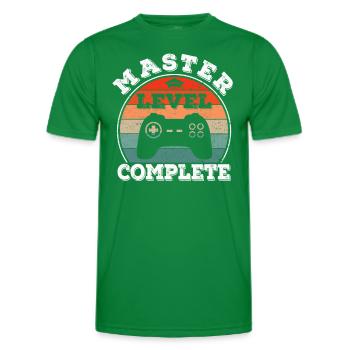 Master Abschluss Absolvent BWL Student Studium - Männer Funktions-T-Shirt - Kelly Green - Vorne - AI Model Male 178 dark (178cm)