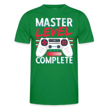 Master Abschluss Absolvent BWL Student Studium - Männer Funktions-T-Shirt - Kelly Green - Vorne - AI Model Male 178 dark (178cm)
