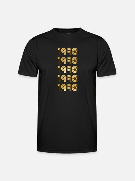 Year 1998 - Men's Functional T-Shirt - black