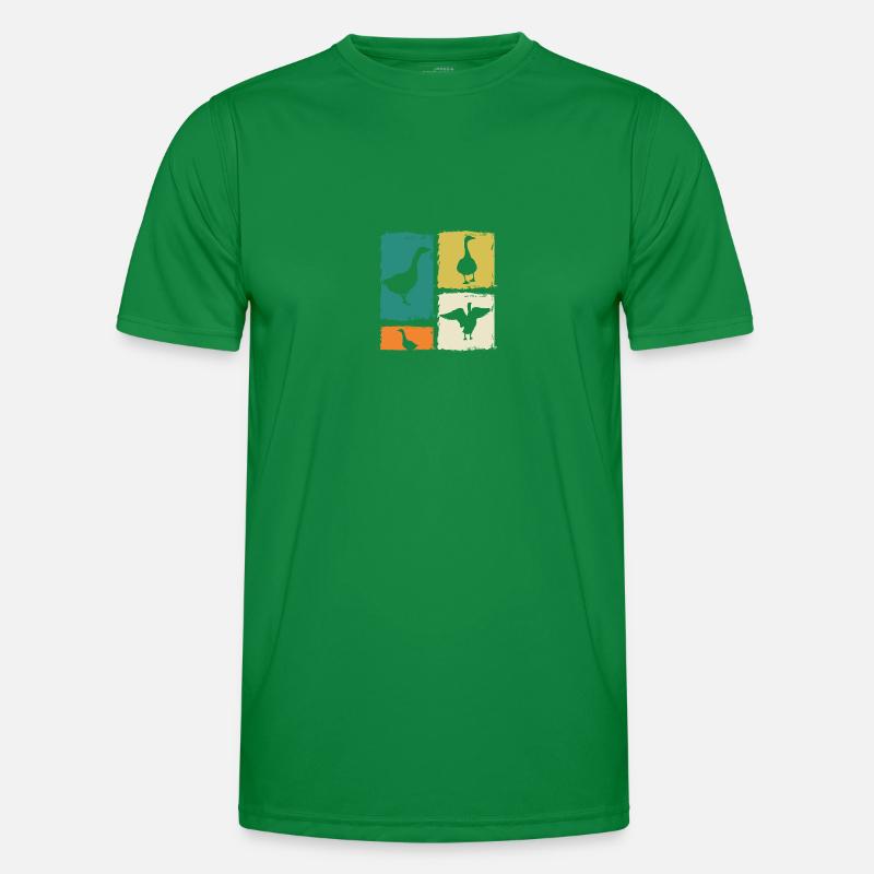 Gans Männer Funktions-T-Shirt