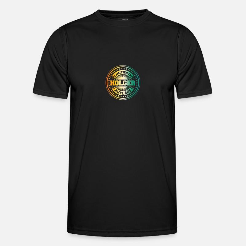 Holger - Men's Functional T-Shirt - black