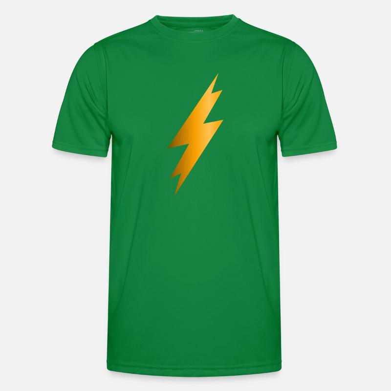 Lightning Bolt Men's Functional T-Shirt