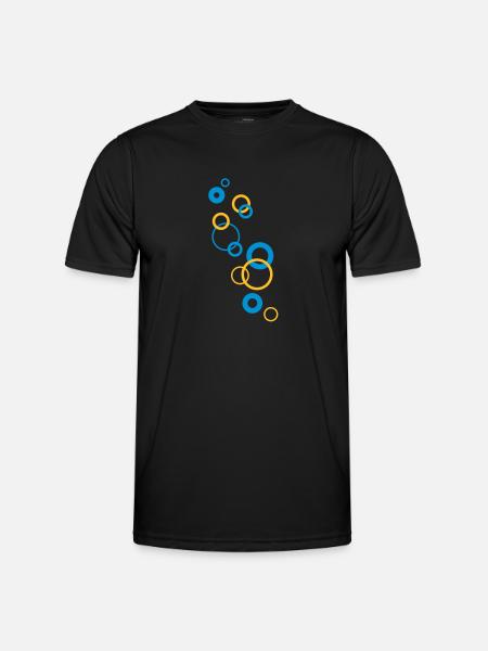 bubbles - Men's Functional T-Shirt - black