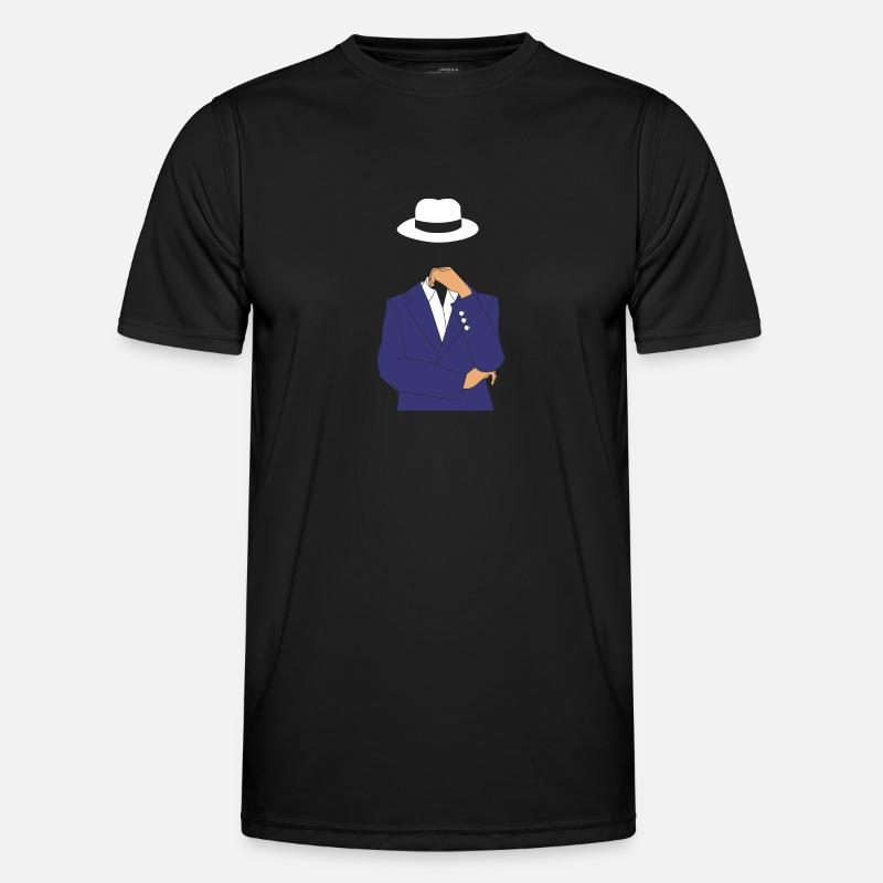 Cybersikkerhed Cyber Programmør Hacker - Funktionsshirt til herrer - sort